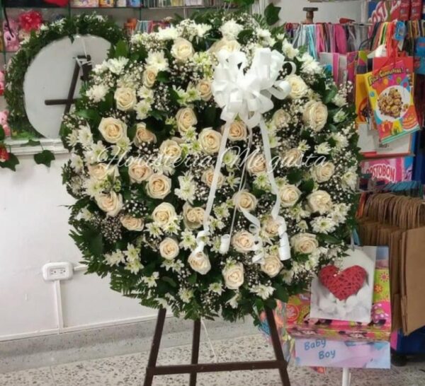 CORONA ROSAS CELESTIALES